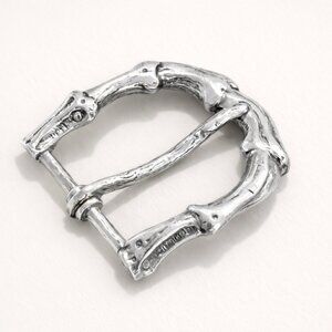 Tiffany & Co Bamboo Belt Buckle in 925 Sterling Silver